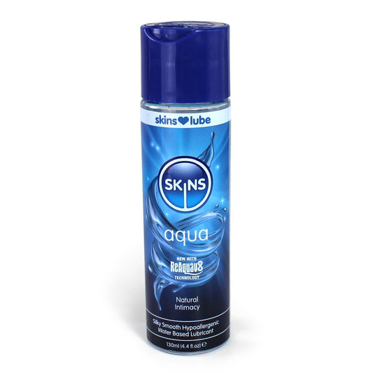 Skins Aqua Water Based Lubricant 4.4 fl oz (130ml) - UABDSM