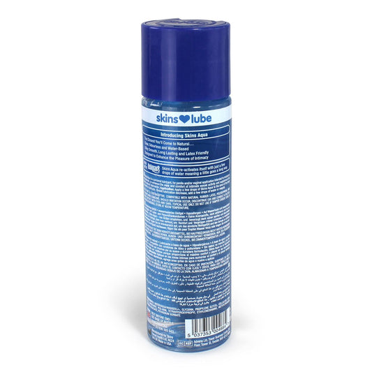 Skins Aqua Water Based Lubricant 4.4 fl oz (130ml) - UABDSM