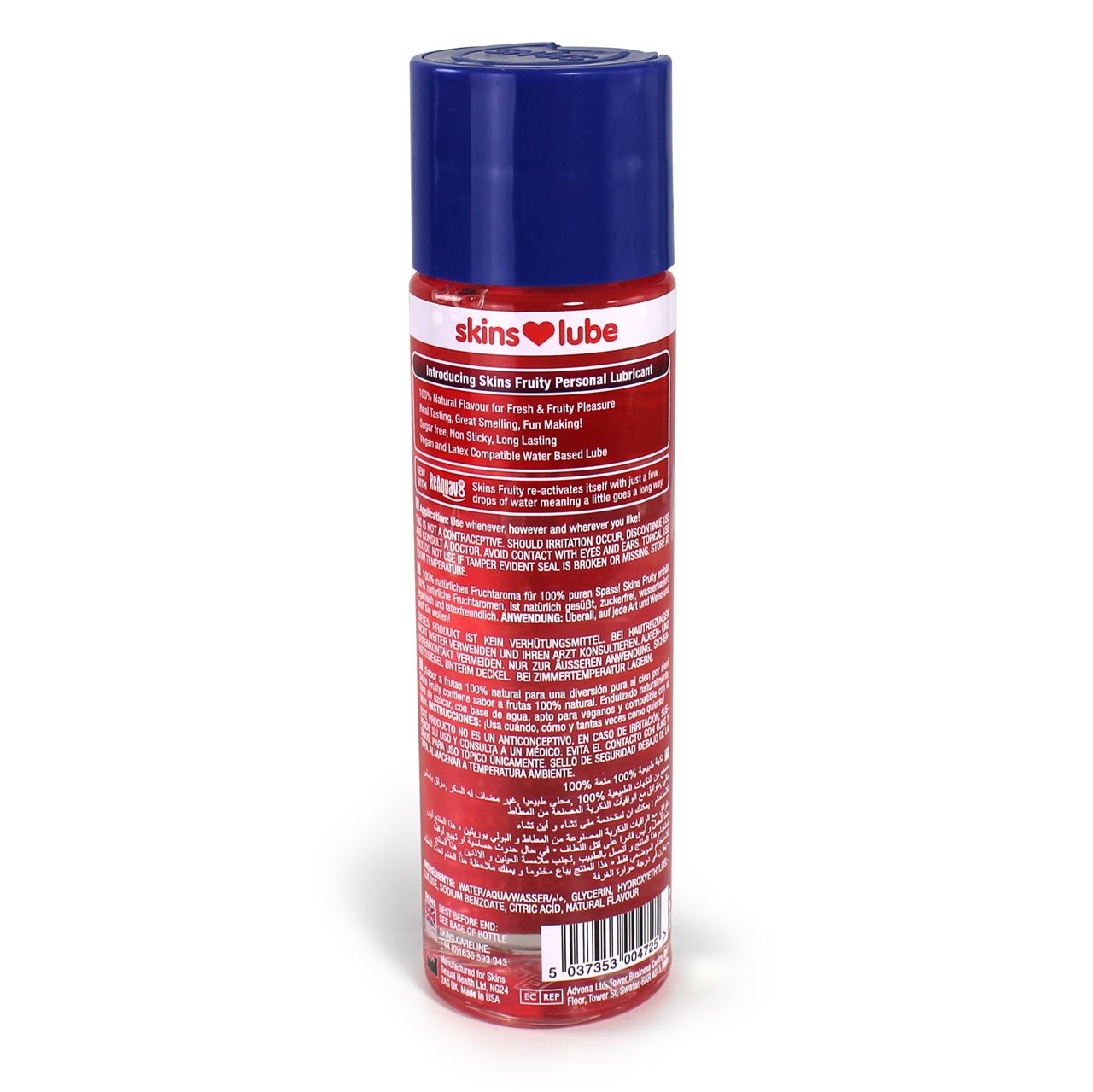 Skins Mango & Passionfruit Water Based Lubricant 4.4 fl oz (130ml) - UABDSM