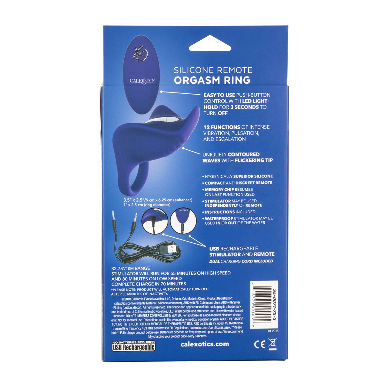 Silicone Remote Orgasm Ring - UABDSM