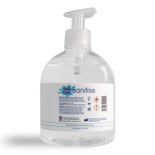 Skins Sanitiser Bottle 500ml *FOR UK SALE ONLY* - UABDSM