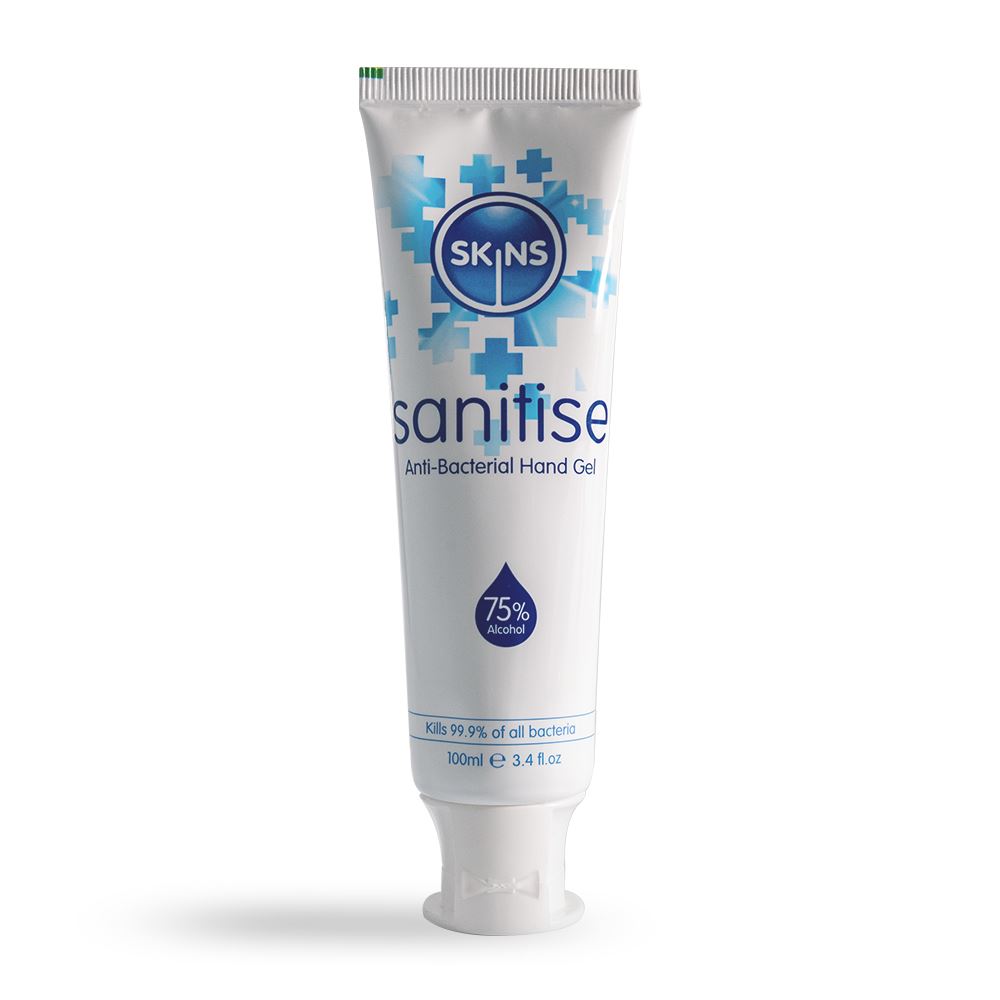 Skins Sanitiser Tube 100ml *FOR UK SALE ONLY* - UABDSM