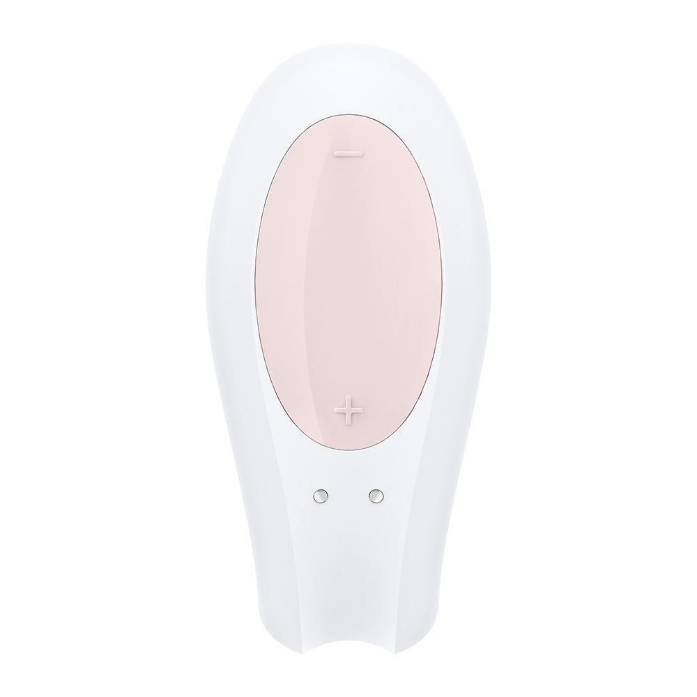 Satisfyer App Enabled Double Joy - White - UABDSM