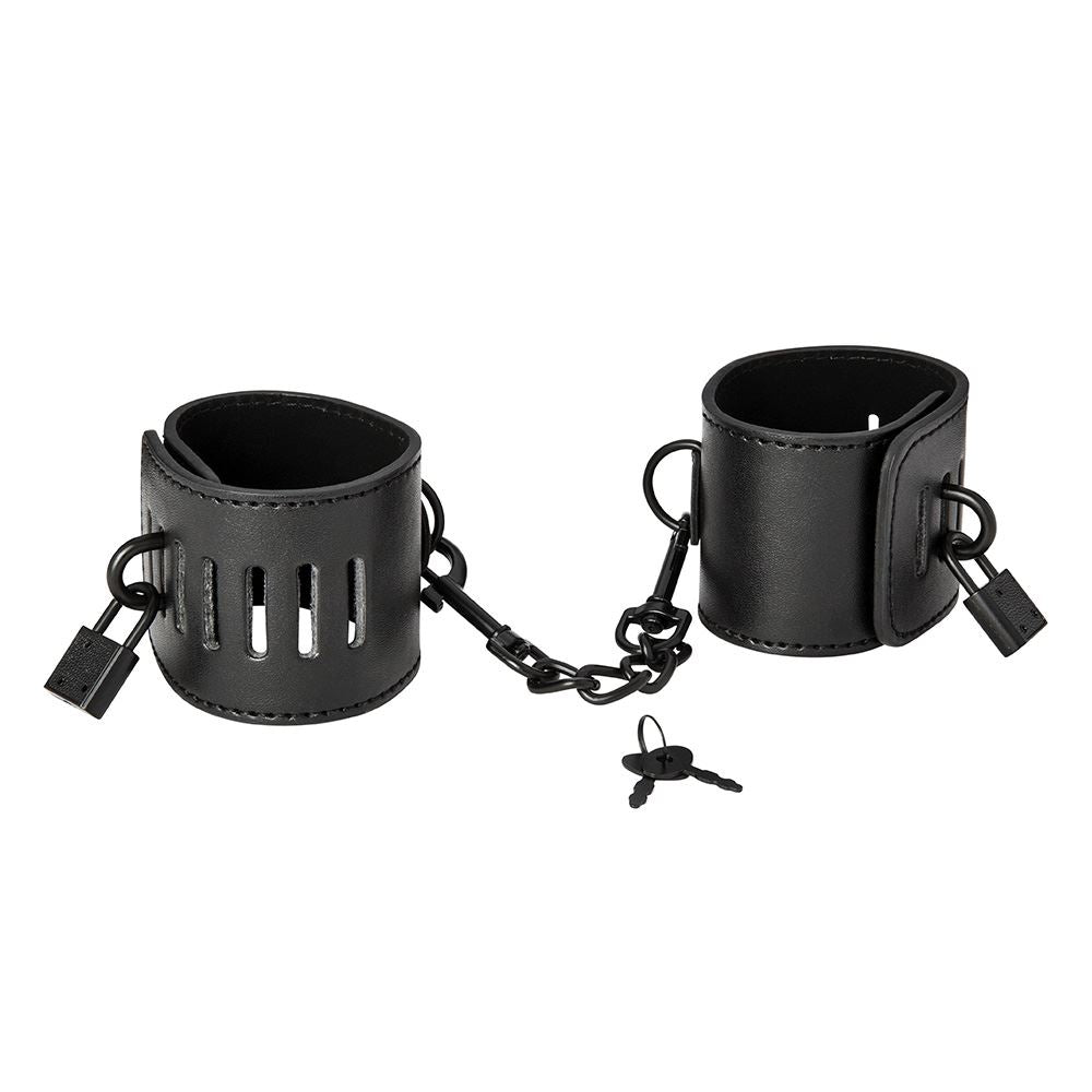 S&M Shadow Locking Cuffs - UABDSM