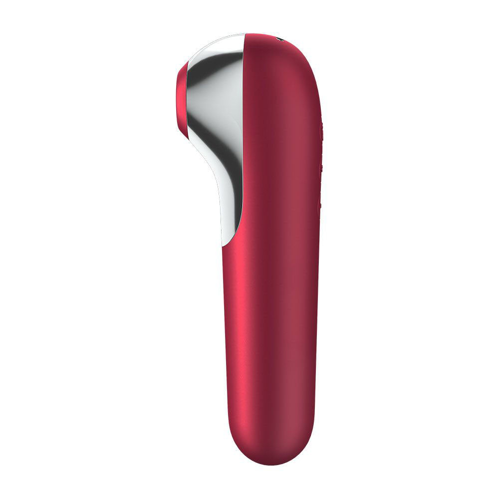 Satisfyer App Enabled Dual Love Clitoral Massager Red - UABDSM