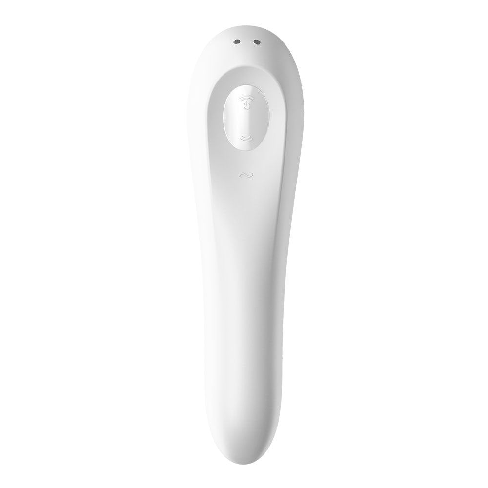 Satisfyer App Enabled Dual Pleasure Clitoral Massager White - UABDSM