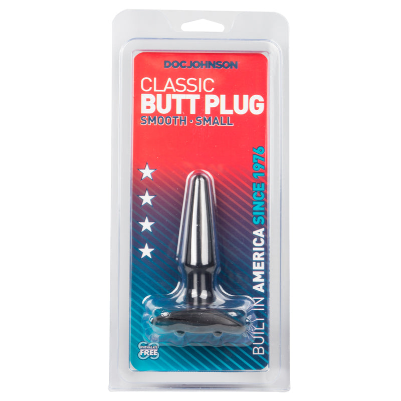 Classic Butt Plug - Smooth - Small - UABDSM