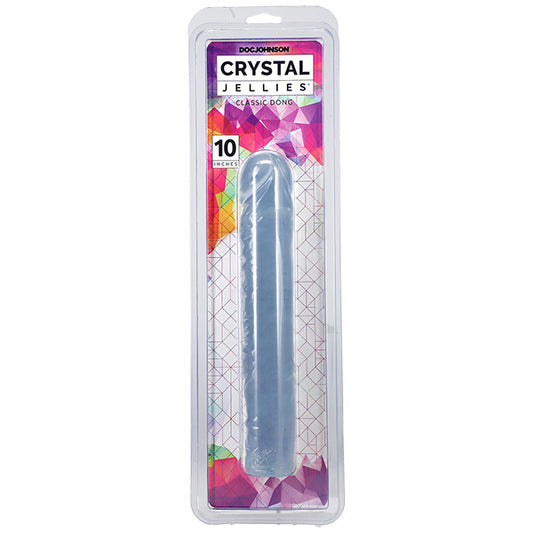 Crystal Jellies 10 Inch Dong Clear - UABDSM