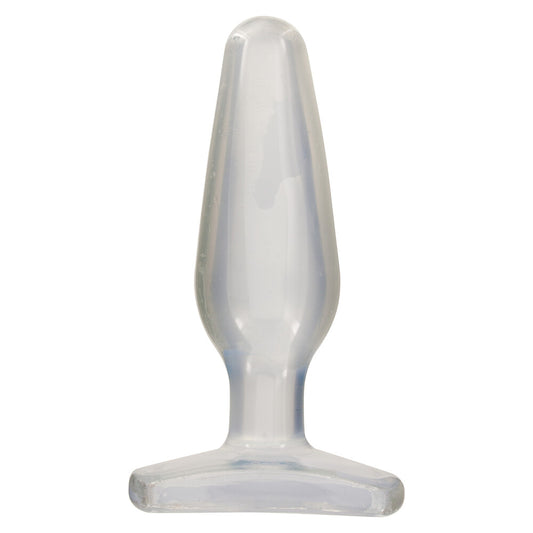 Crystal Jellies Medium Butt Plug Clear - UABDSM