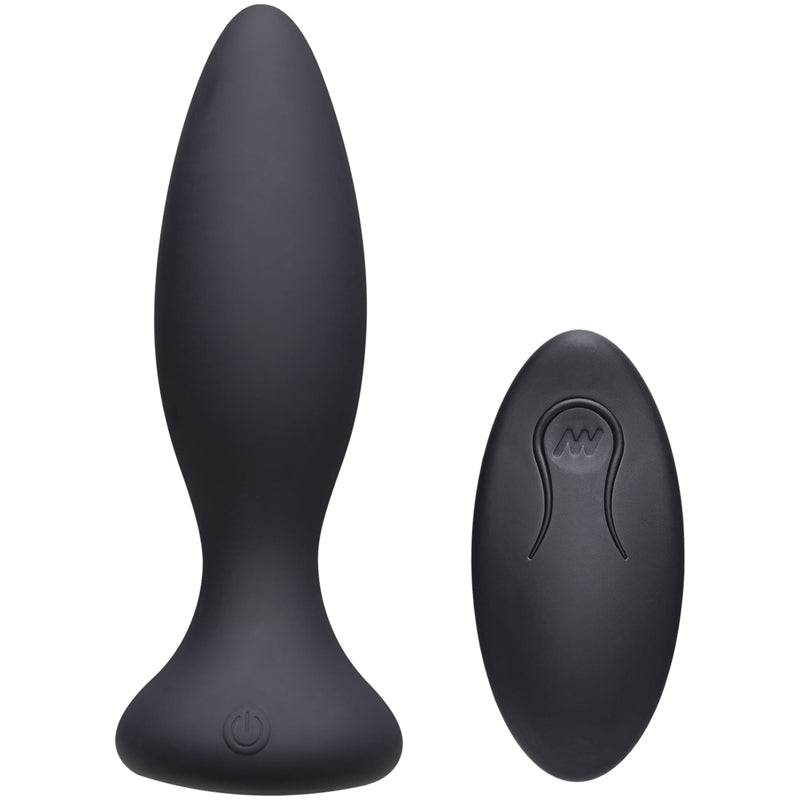 Vibe Beginner Vibrating Butt Plug - Black - UABDSM