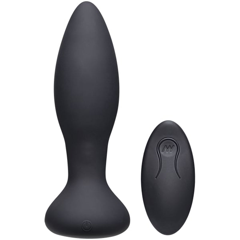 Vibe Experienced Vibrating Butt Plug - Black - UABDSM