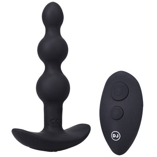 A-Play Shaker Silicone Anal Plug with Remote - UABDSM