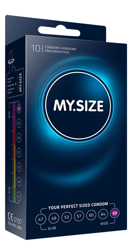 MY.SIZE Pro 69 Mm - 10pcs - UABDSM