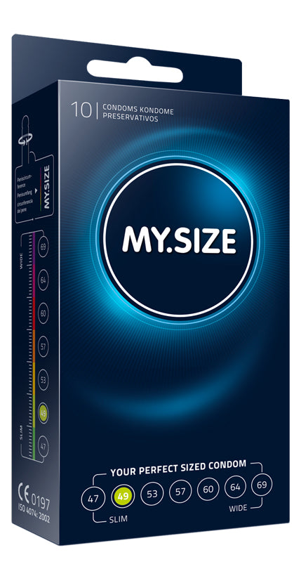 MY.SIZE Pro 49 Mm - 10 Pcs - UABDSM