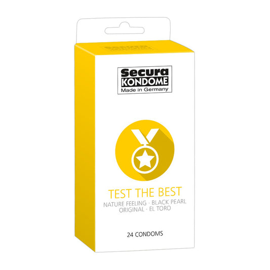 Secura Kondome Test The Best Mixed x24 Condoms - UABDSM