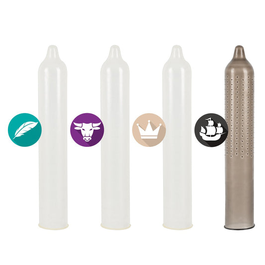 Secura Kondome Test The Best Mixed x24 Condoms - UABDSM