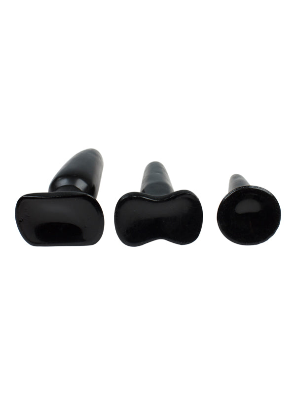 3 Pcs Butt Plug Set - UABDSM