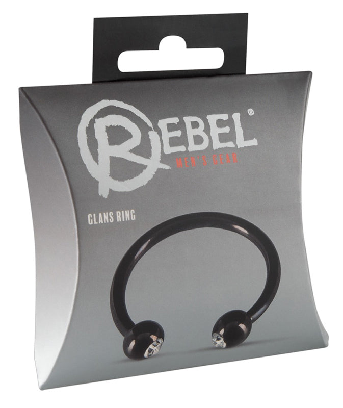 Rebel Glans Ring With Diamonds - UABDSM