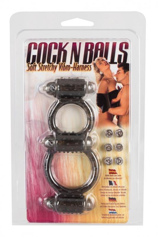 Cock N Balls Vibro-Harness - UABDSM