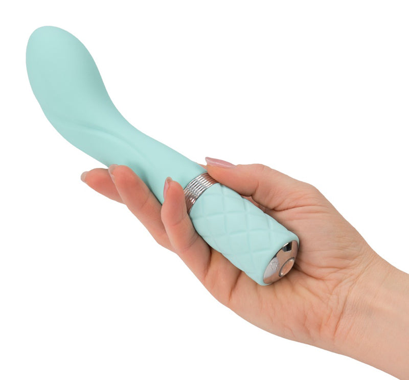 Pillow Talk - Sassy G-Spot Vibrator - Teal - UABDSM