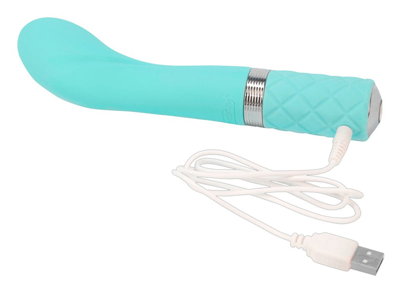 Pillow Talk - Sassy G-Spot Vibrator - Teal - UABDSM