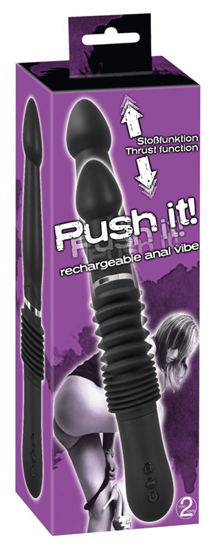 Push It! Thrusting Anal Vibrator - UABDSM