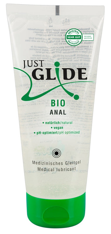 Just Glide Bio Anal Lubricant - 200 Ml - UABDSM