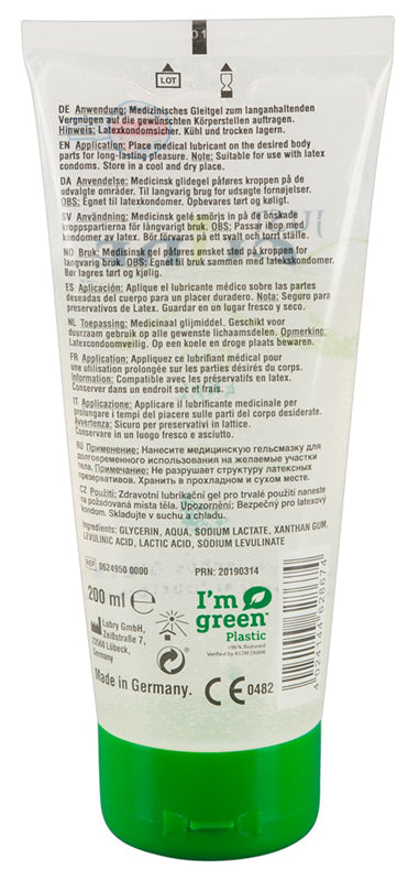 Just Glide Bio Anal Lubricant - 200 Ml - UABDSM