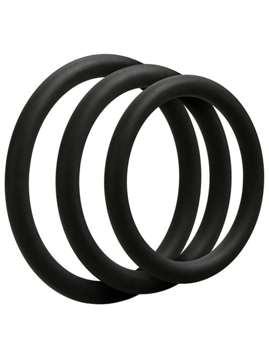 3 C-Ring Set - Thin - Black - UABDSM