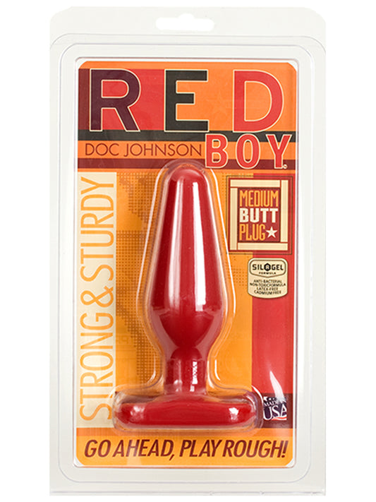 Red Boy - Butt Plug - Medium - UABDSM