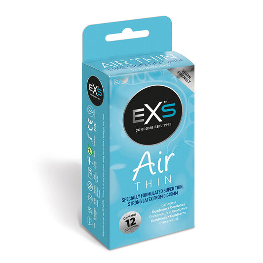 EXS Air Thin Condoms 12 Pack - UABDSM