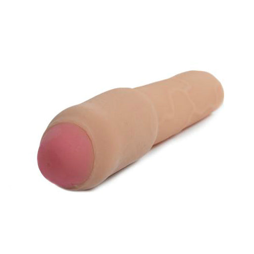 Cyberskin Uncut Penis Extension Xtra Thick Flesh 7.75 Inch - UABDSM