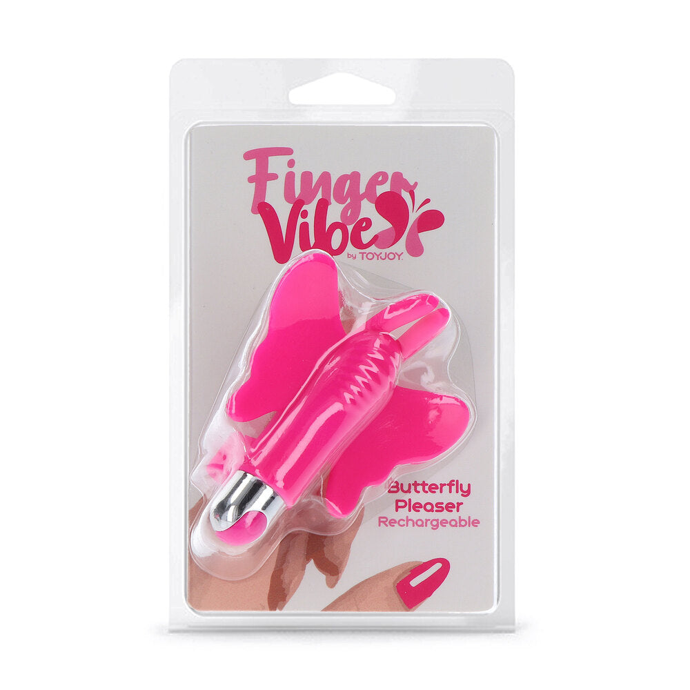 ToyJoy Butterfly Pleaser Rechargeable Finger Vibe - UABDSM