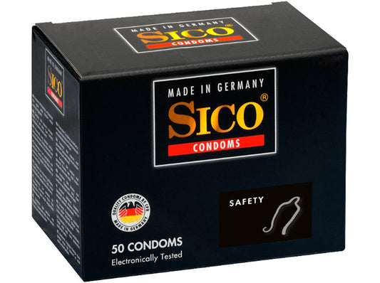 Sico Safety - 50 Condoms - UABDSM