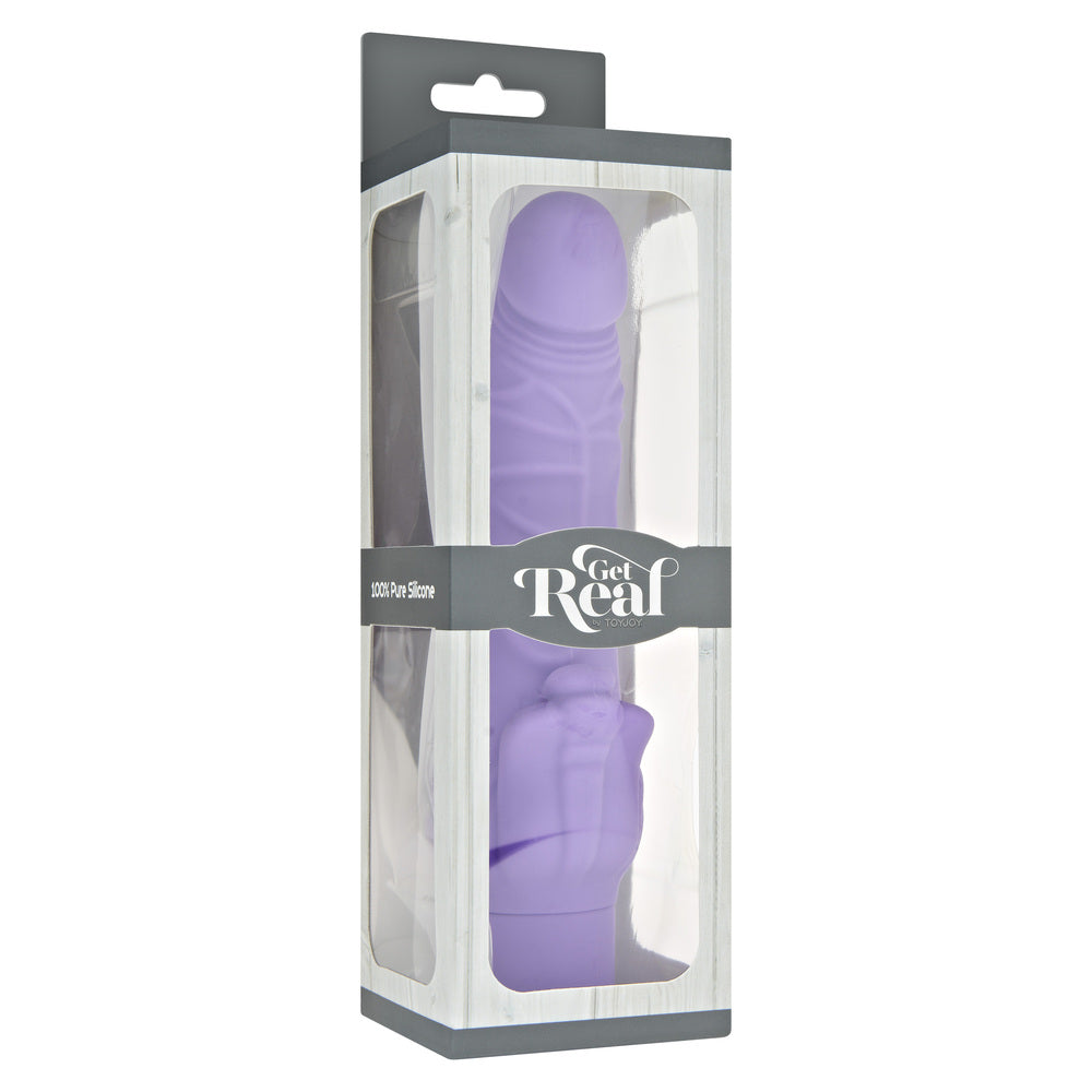 ToyJoy Get Real Classic Stim Vibrator Purple - UABDSM