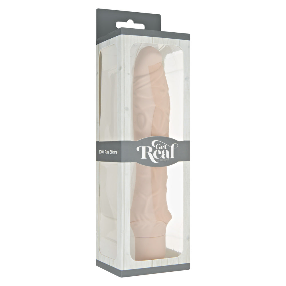 ToyJoy Get Real Classic Silicone Vibrator Flesh Pink - UABDSM