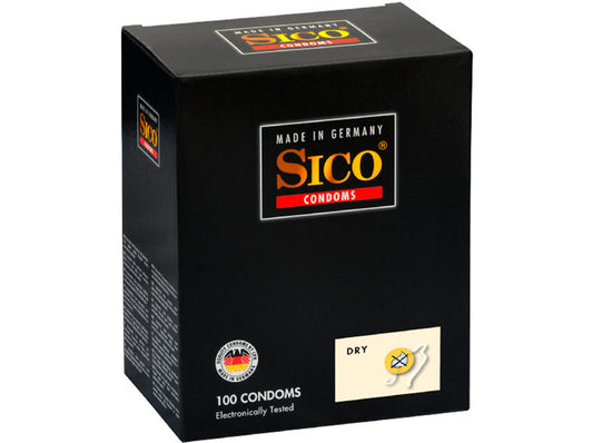 Sico Dry - 100 Condoms - UABDSM