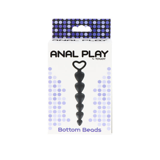 ToyJoy Anal Play Bottom Beads Black - UABDSM