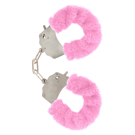 ToyJoy Furry Fun Wrist Cuffs Pink - UABDSM