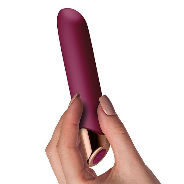 Rocks Off Chaiamo Burgundy Rechargeable Vibrator - UABDSM