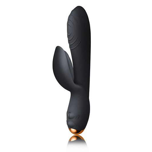 Rocks Off Everygirl Black Rechargeable Rabbit Vibrator - UABDSM