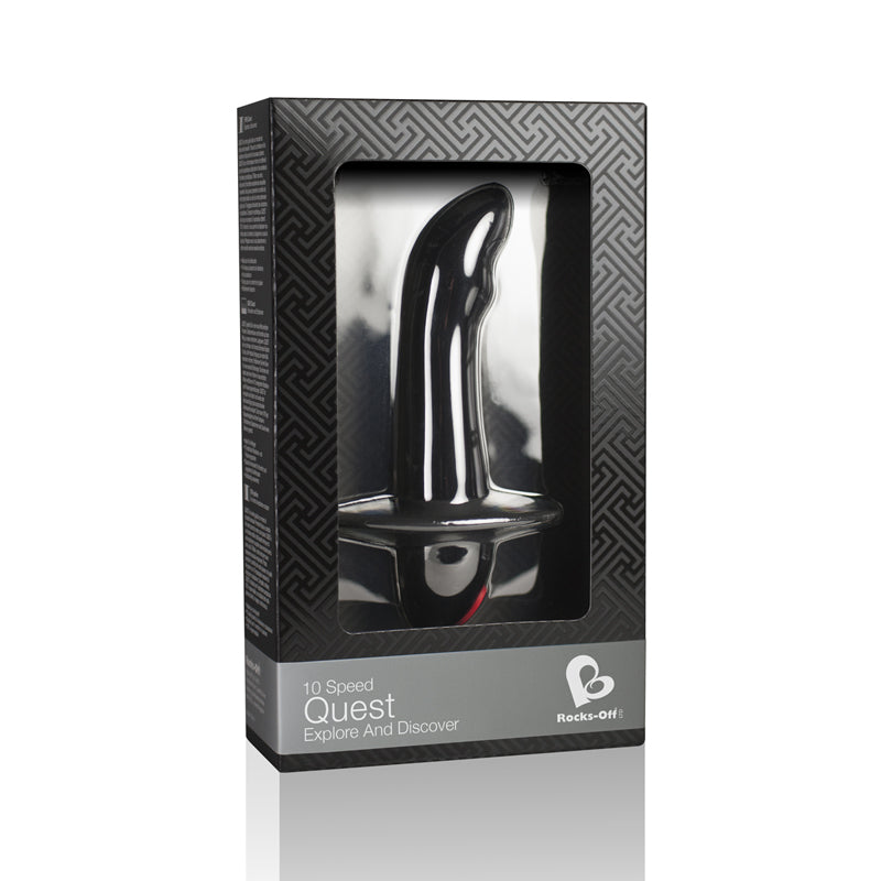 Quest Prostate Vibrator - Black - UABDSM