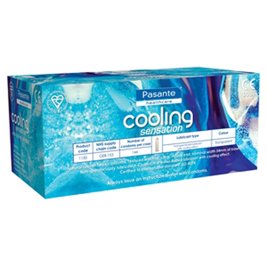 Pasante Cooling Sensation Condoms 144pcs - UABDSM