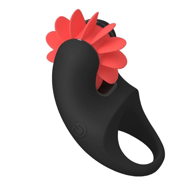 OTOUCH - 12 Kiss Silicone Vibrating Cock Ring - UABDSM