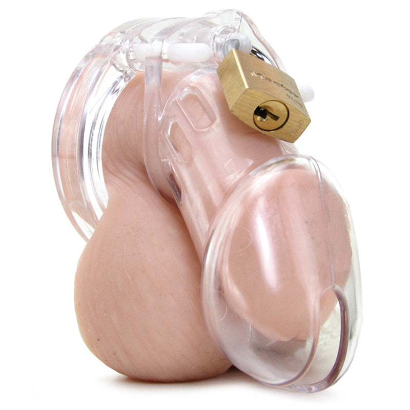 CB-6000 Chastity Cage - Clear - 37 Mm - UABDSM