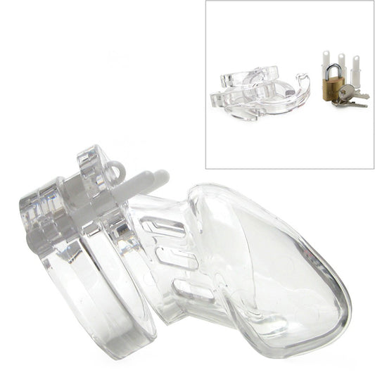 CB-6000S Chastity Cage - Clear - 37 Mm - UABDSM