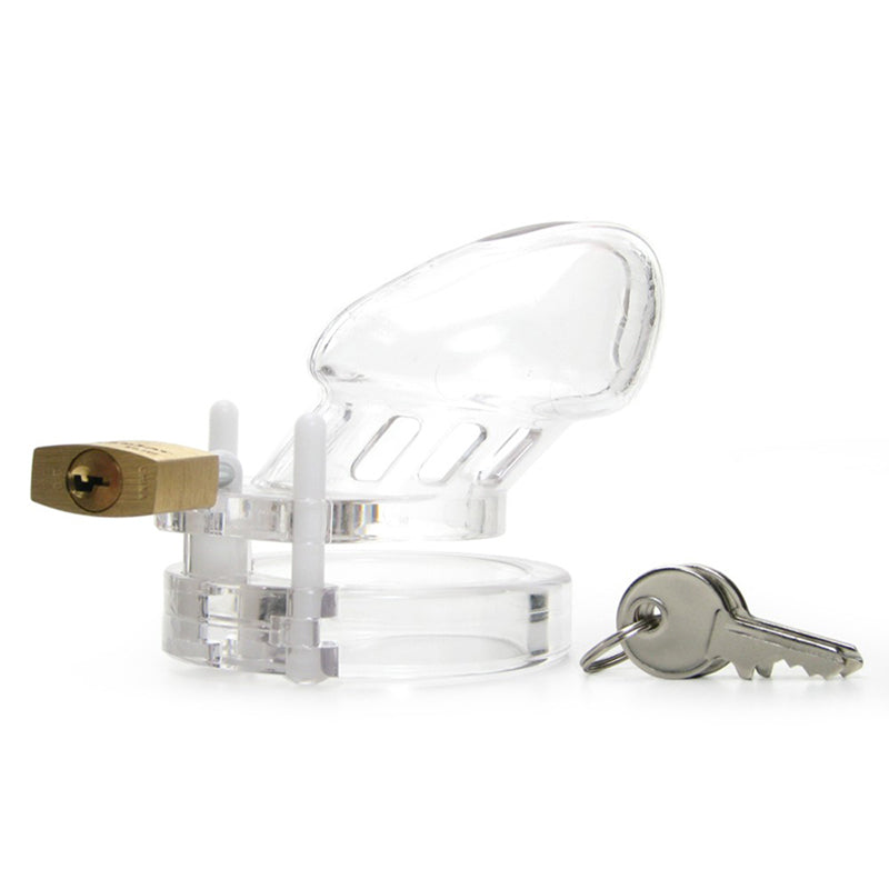 CB-6000S Chastity Cage - Clear - 37 Mm - UABDSM