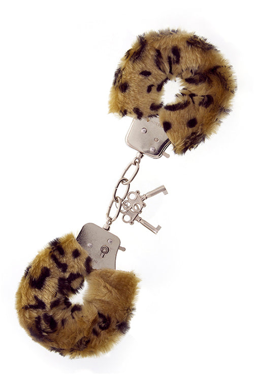 Dream Toys Handcuffs With Plush Leopard