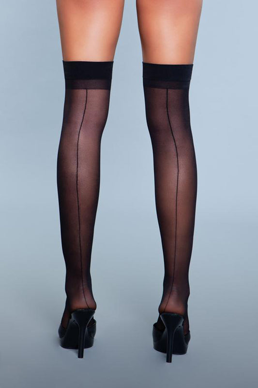 Favorite Day Backseam Stockings - Black - UABDSM