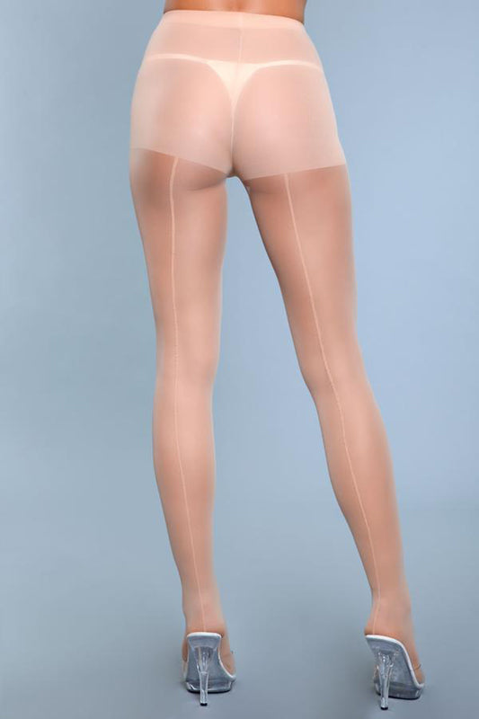 Walk Right Out Pantyhose With Backseam - Nude - UABDSM